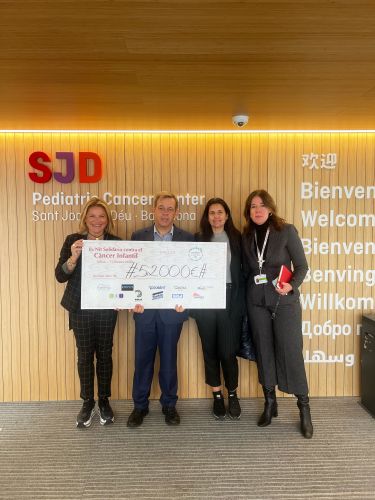 Sallés Hotels entrega la recaudación de la 8.ª Noche Solidaria al Hospital Sant Joan de Déu de Barcelona