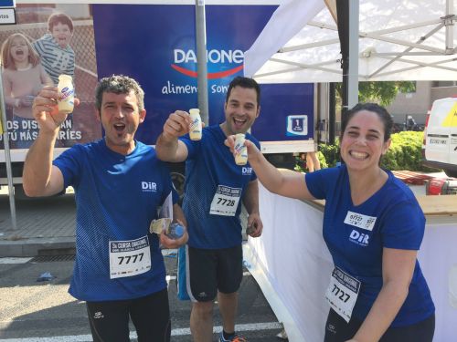 Sampling Cursa Bombers y Guardia Urbana Actimel 7